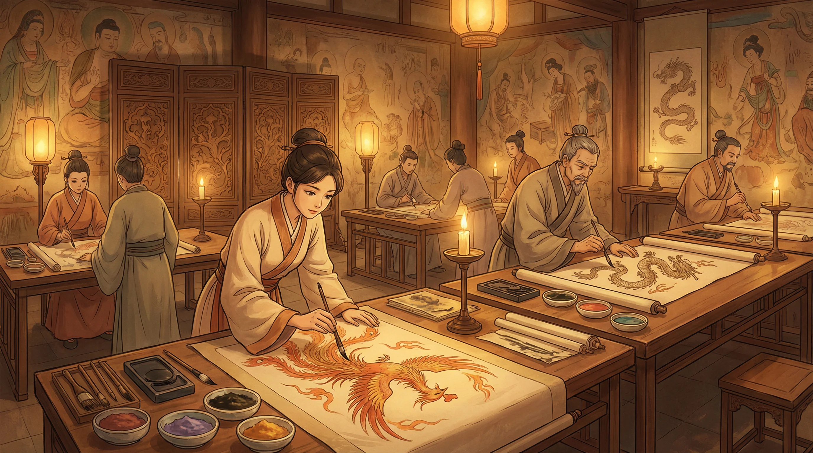 画师入驻 - 河奈千奈美 国风动漫画师